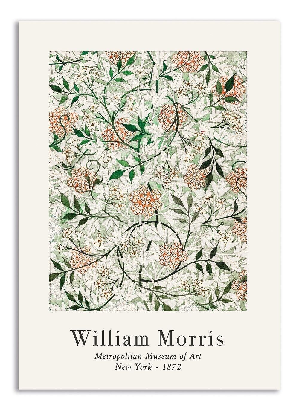 Tarjeta de felicitación William Morris - Jasmyn