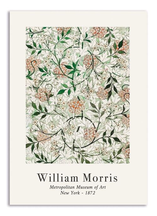 Wenskaart William Morris - Jasmyn