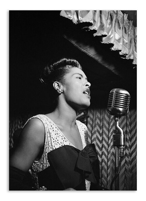 Postcard Billie Holiday - Jazz