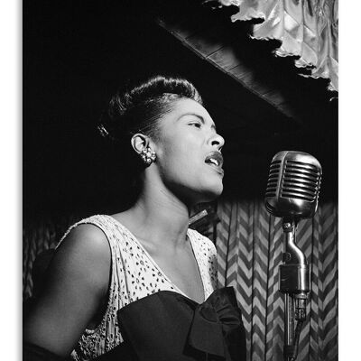 Postal Billie Holiday - Jazz