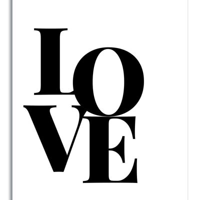Greeting Card Love Quote - Love Happiness and Wedding