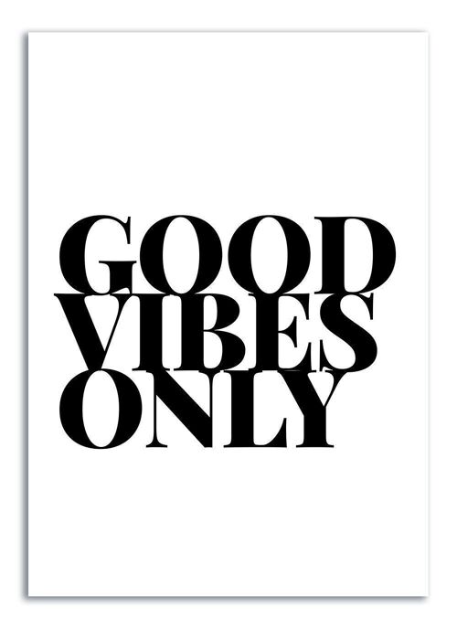 Postcard Good Vibes Only