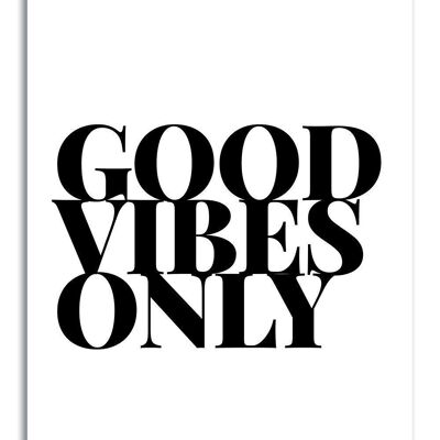 Carte postale Good Vibes Only