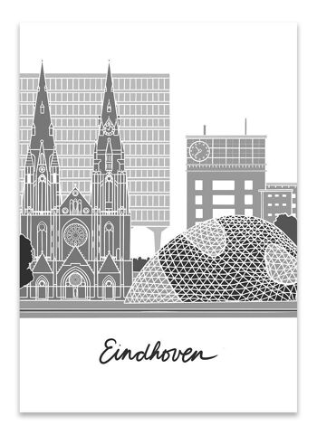 Carte postale Cityscape Eindhoven - Skyline 1