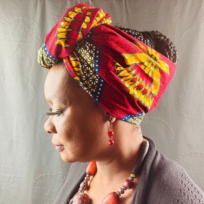 NONSO AFRICAN Print Ankara Headwrap
