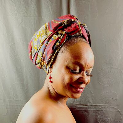 EBERECHI AFRICAN Print Ankara Headwrap