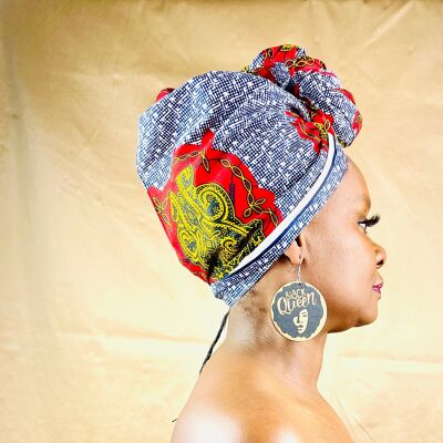 NONYE AFRICAN Print Ankara Headwrap