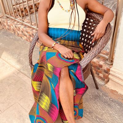 Kasi african print skirt
