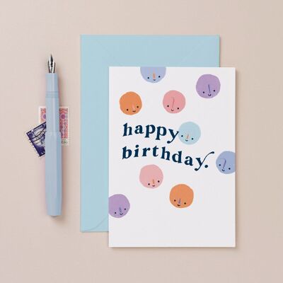 Smiles Birthday Card | Gender Neutral Birthday | Kids Card