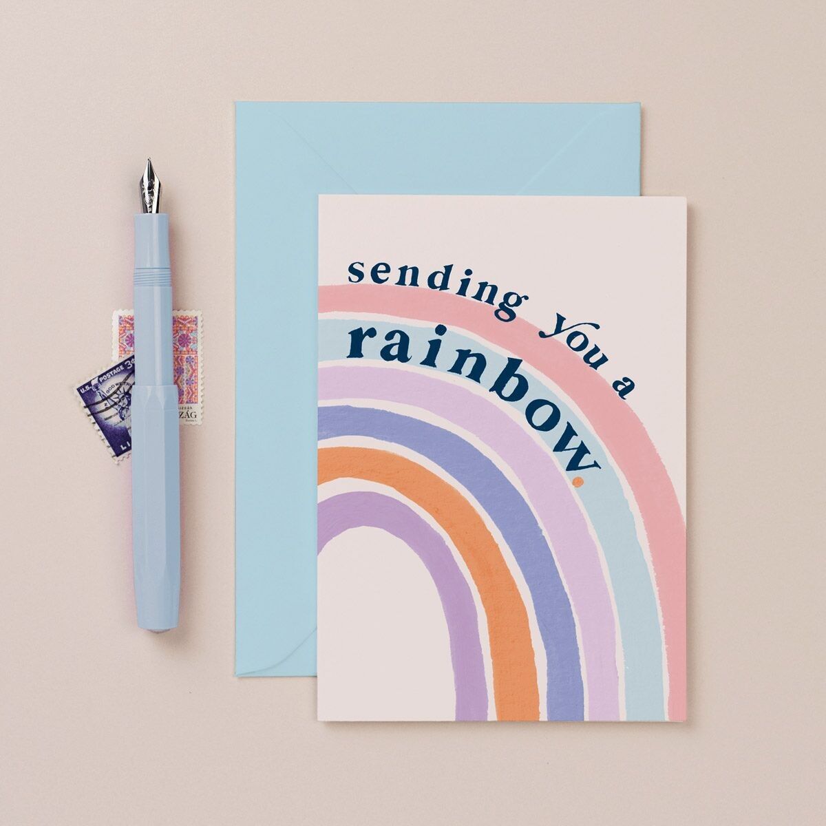 Sending a Rainbow Card | Thinking of You Card | Pride | LGBT