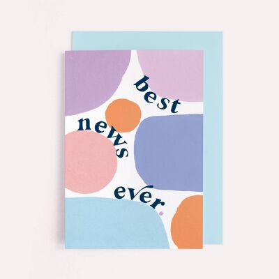 Best News Ever Card | Congratulations Card | Well Done