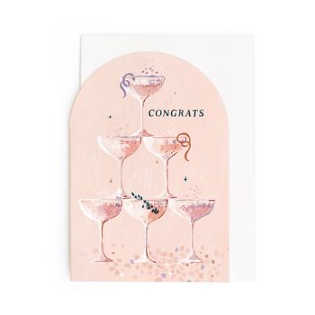 Cartes de félicitations "Champagne" | Cartes de fiançailles | Cartes de mariage | Cartes de fêtes | Cartes d'anniversaire | Cartes de voeux 3