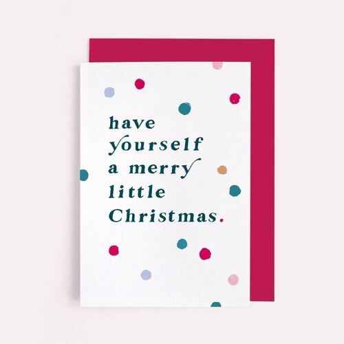 Merry Little Christmas Card | Holiday Card | Christmas Card