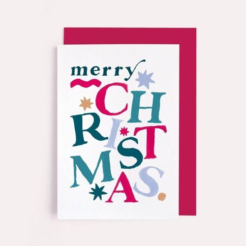 Jumble Christmas Card | Holiday Card | Xmas | Greeting Card