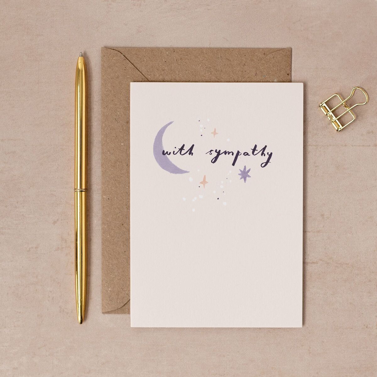 Sympathy Cards "Moon" | Thinking of You Cards | Sorry for Your Loss Cards | Greeting Cards