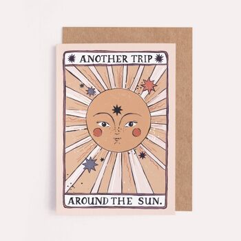 Cartes d'anniversaire "Tarot Soleil" | Tarot | Carte de voeux soleil | Cartes d'anniversaire | Cartes d'anniversaire féminines | Cartes de voeux 2