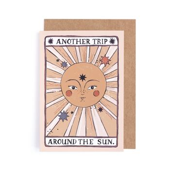 Cartes d'anniversaire "Tarot Soleil" | Tarot | Carte de voeux soleil | Cartes d'anniversaire | Cartes d'anniversaire féminines | Cartes de voeux 9