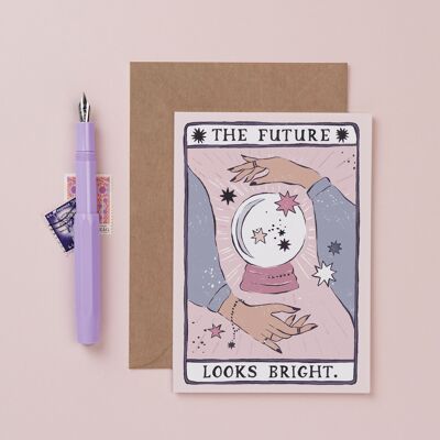 Geburtstagskarten „Die Zukunft sieht rosig aus“ | Glückwunschkarten | Tarotkarten | Tarot-Decks | Grußkarten
