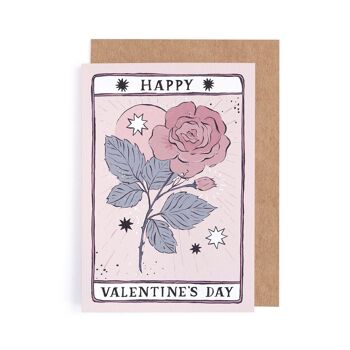 Rose Saint Valentin | Carte de Saint Valentin | Carte d'amour 4