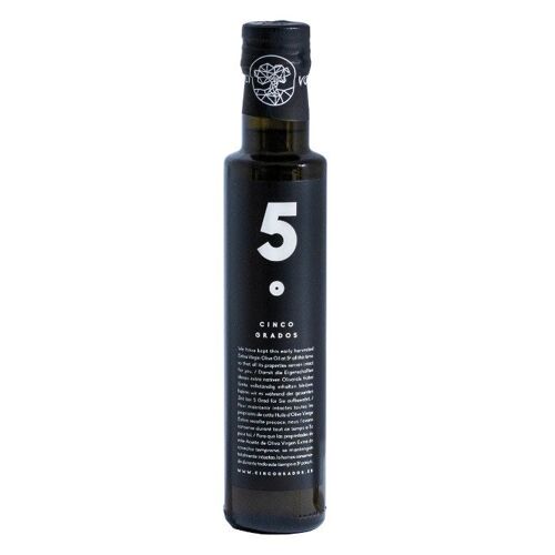 Vert HOEV Picual première récolte 
 
 Cinco Grados 6x250ml