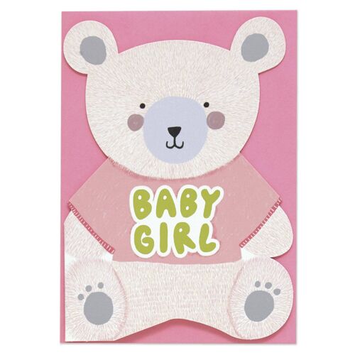 Baby Girl' card , POP24