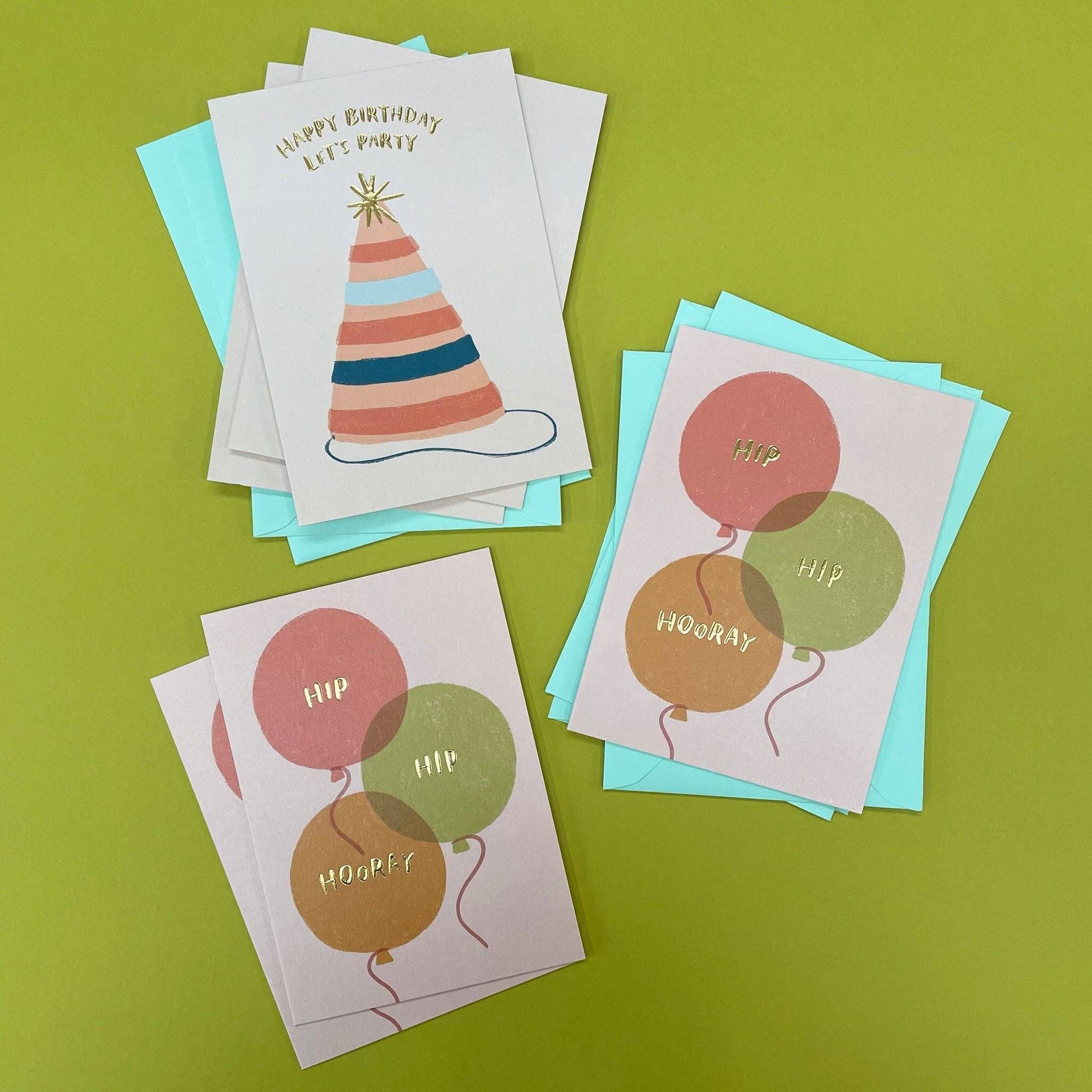 Set di carte bianche di compleanno, PCK16