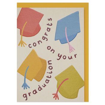 Félicitations pour votre carte de fin d'études, GDV43 1