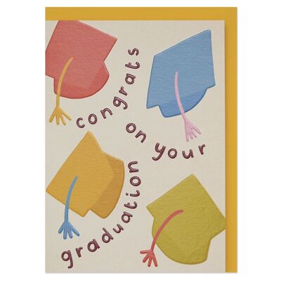 Felicidades por tu tarjeta de graduación, GDV43