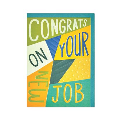 Congrats on your new job' card , MID08