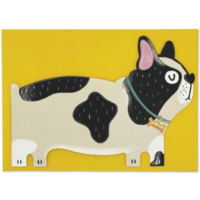 French Bulldog card , PAW02