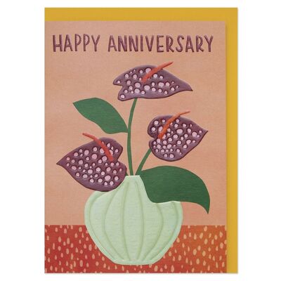 Happy Anniversary' card , REF06