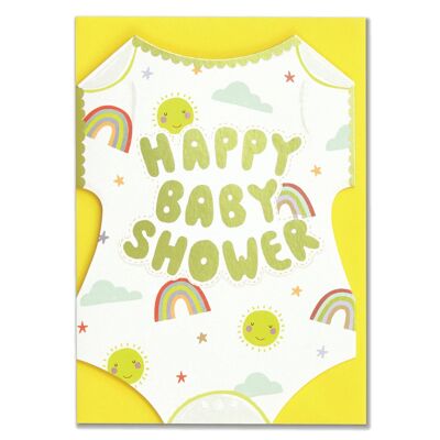 Biglietto Happy Baby Shower , POP35
