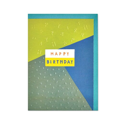 Happy Birthday' card , MID05
