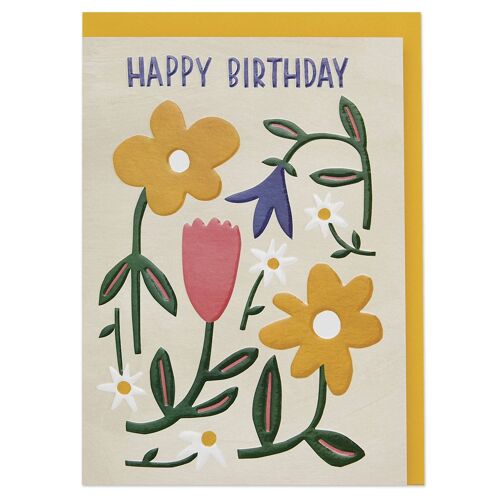 Happy Birthday' card , REF02