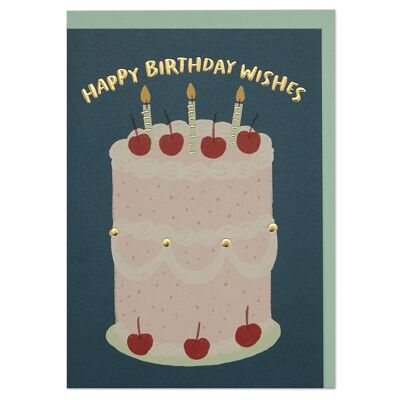 Happy Birthday wishes' card , WHM58