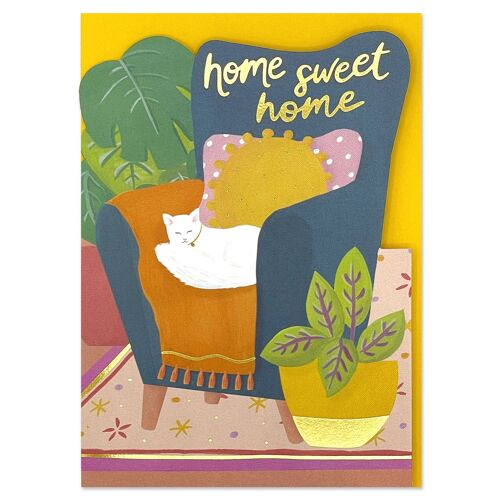 Home sweet home' card , GOM13