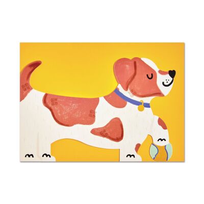 Jack Russell card , PAW23