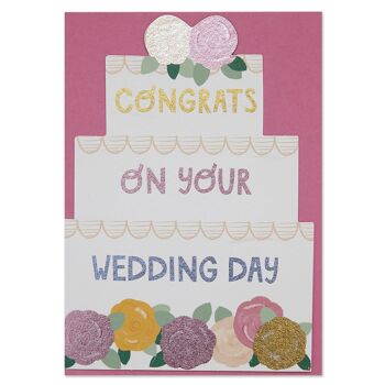 Carte "Félicitations pour votre mariage", POP22