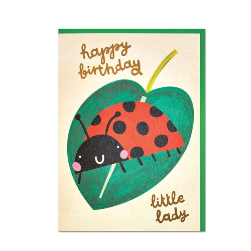 Ladybird card , GRT01