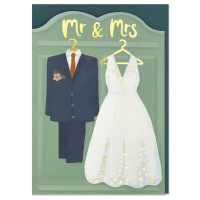 Carte Mr & Mrs , GOM14