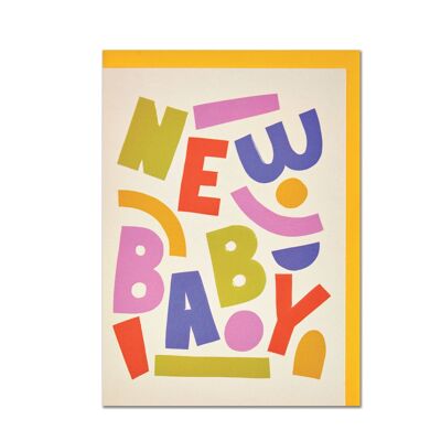 Carte du nouveau bébé, SAY13