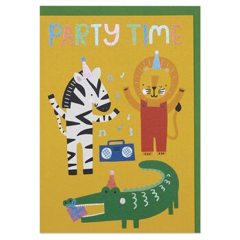 Carte "Party Time", WOW08 1