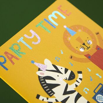 Carte "Party Time", WOW08 2