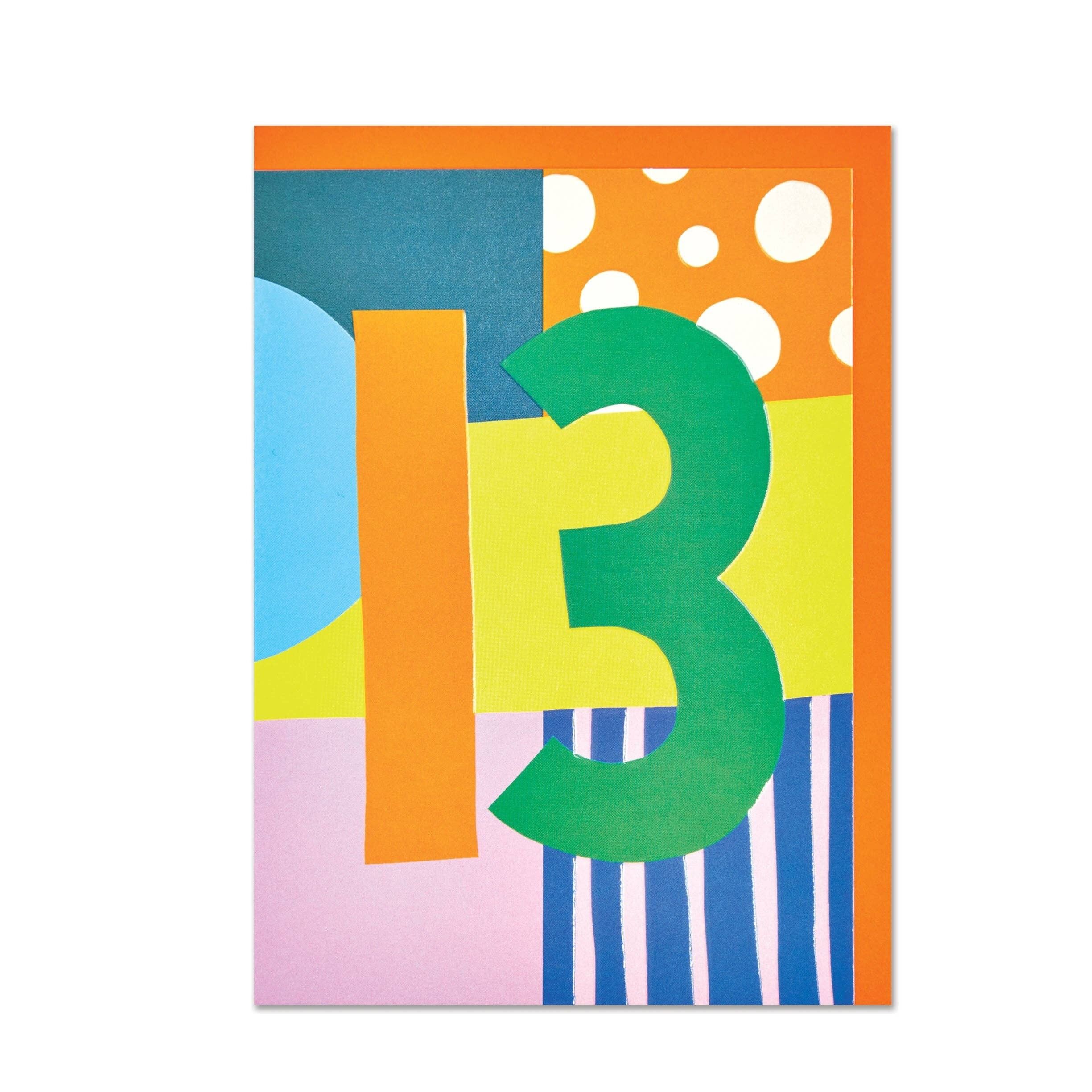 Carta unisex da 13 anni, NEA08