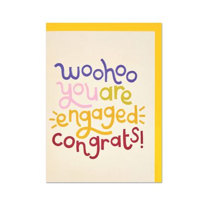 Woohoo sei fidanzato congratulazioni!' carta, GDV85
