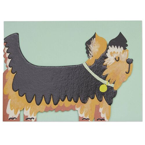 Yorkshire Terrier Card , PAW15
