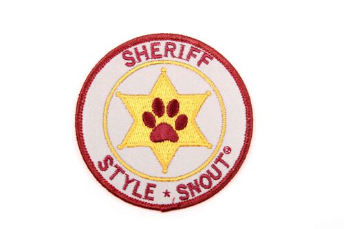 Sticker - Patch it! - Sheriff, 8cm