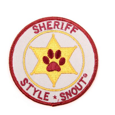 Sticker - Patch it! - Sheriff, 8cm