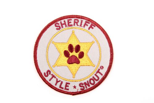 Sticker - Patch it! - Sheriff, 6cm