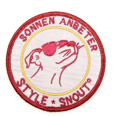 Sticker - Patch it! - Sonnenanbeter, 8cm